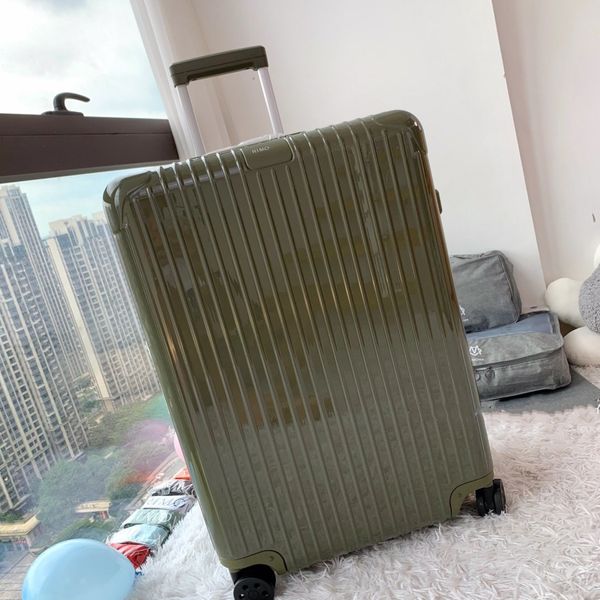

Designer luxury boxs Suitcase Luggages Travel Bag Luxury Carry On Luggage With Wheels Front Opening Rolling Password Suitcases, G1