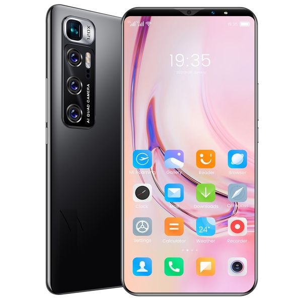

M10 plus smartphone 6.1-inch 5G Gravity sensor supports multiple languages Fingerprint facial recognition, Grey
