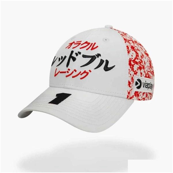 

Ball Caps F1 Bl Team Cap 2024 Japan Gp Ser Perez Baseball Hat Verstappen Forma 1 Moto Motorcycle Hats T240429 Drop Delivery Otdfs, Grey