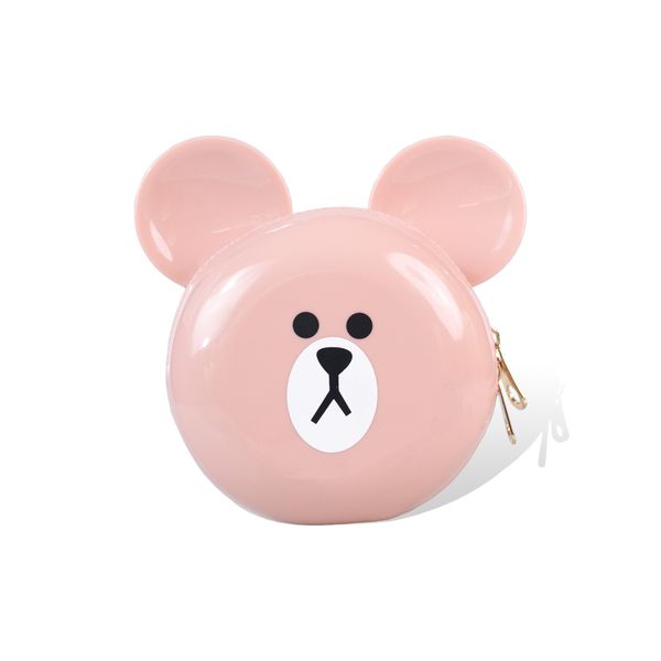 

Custom Wholesale New Trendy Pvc Sweet Crossbody Bag Jelly Bag Women S Cute Animal Shape Shoulder Bag, Red