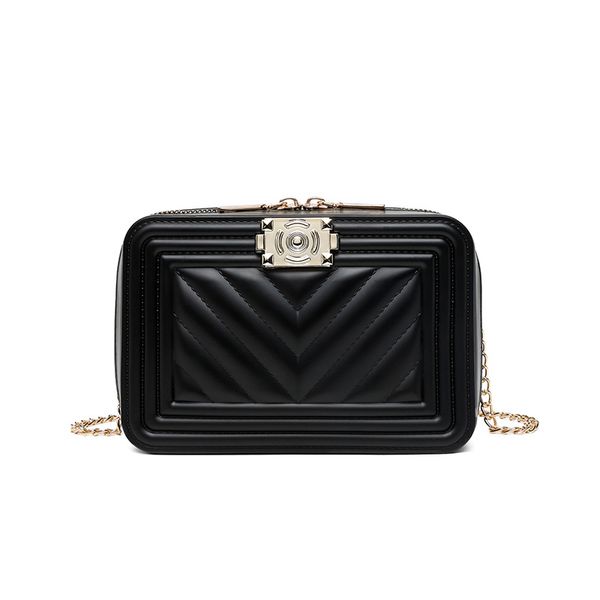 

Factory Wholesale Ladies Lattice Chain Candy Color Bags Products Fashion Trends Designer Diamond Lock Crossbody Shoulder Bags For Women, Red