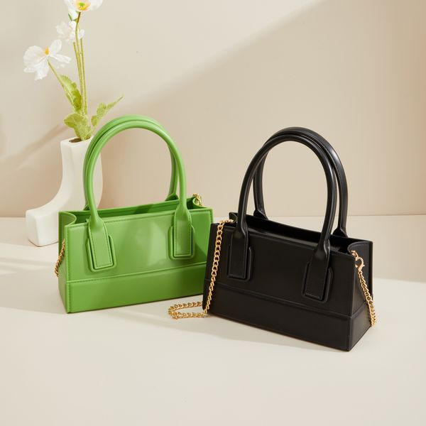 

New Fashion Korean Women S Bag Mini Single Shoulder Ladies Hand Ins Versatile Style Small Square Bag Office Bags, Green