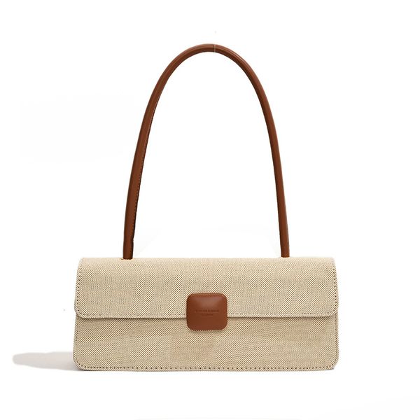 

Fashion simple unique design for women luxury trend casual shoulder classic luggage bag, Brown