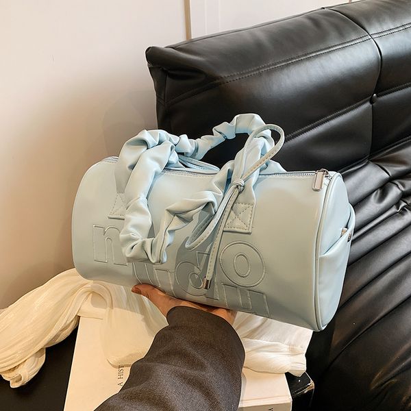 

Custom Logo Top Handles Vegan Leather Handbags Ladies Shoulder Bags Luxury Crossbody Bag Tote Bags For Women, Sky blue