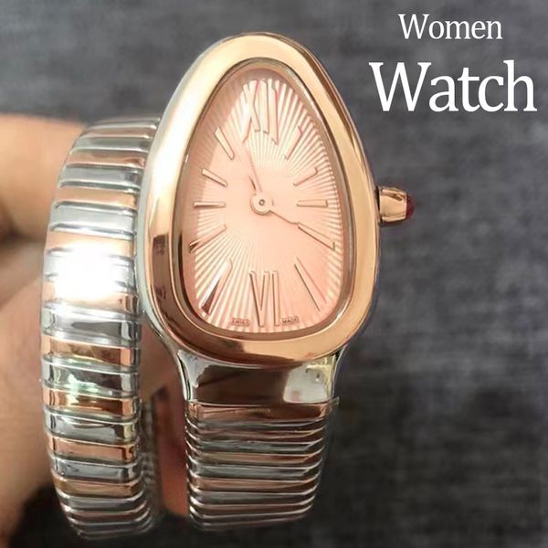 

luxury watches high quality women watch Wristwatches sport watch snake watches20MM Stainless Steel watchstrap Quartz Movement watches womens watches, Sky blue