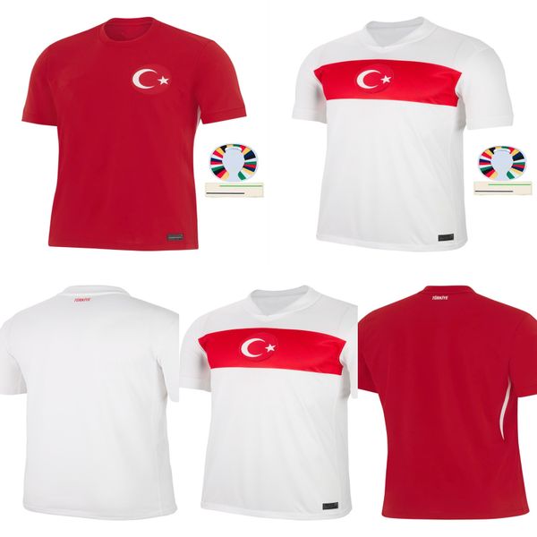 

24 25 Turkiye Football Shirt YILDIZ Kokcu DEMIRAL ENES calhanoglu 24 Euro Cup 2025 Soccer Jersey National Team Home Away Turkey football National Team Fans Kids Kit
