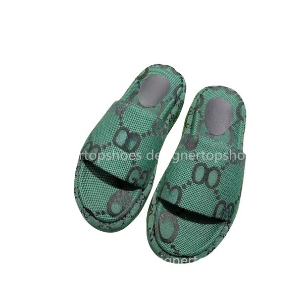 

Slippers Designer Sandals Women Slides Platform Soled Non Slip Soft Home Wear Beach Shoe Fashion 35-44, G13