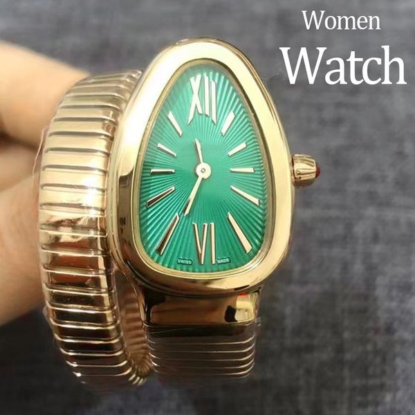 

watches high quality designer watches luxury Watches womenwatch 20MM size quartz movement Stainless Steel watchstrap modern fashion casual clasic snake watch, #9 purple