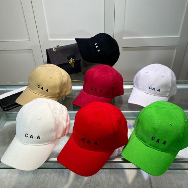 

Fashion Letters Embroidery Ball Caps for Mens Women Hats Summer Men Women Designer Bucket Hat Cap Casquette Multi Colors Top Quality 10A, White1