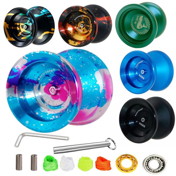 

Y01Node MAGICYOYO N12 Series Metal Professional Yoyo 10 Ball bearing W Rope YOYO Toys Gift For Kids Children 240509