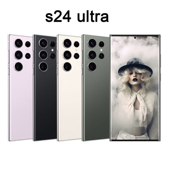 

Ultra s23 S24 Smartphone s24 ultra android Octa Core 6.8inch 256GB 512GB 1TB Punch-hole Full touch screen Face ID Unlocked 13MP Camera GPS HD Display english, White