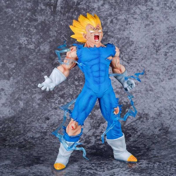 

Toy Anime Z GK Figure Self-destruct Min Vegeta Figurine 27CM PVC Action Figures Collection Model Toys Gifts, White