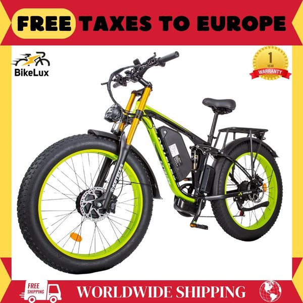 

Hydraulic Brake with Soft Rear Frame, Large Front Fork, 2024 Pro, 2000W, 48V, 23Ah, Touring Motor, New, Yellow
