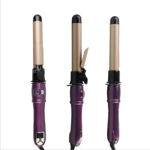 

28/32mm Ceramic Barrel Curlers Automatic Rotating for Iron Curg Wands Waver Hair Styg Appliances 240515, Blue
