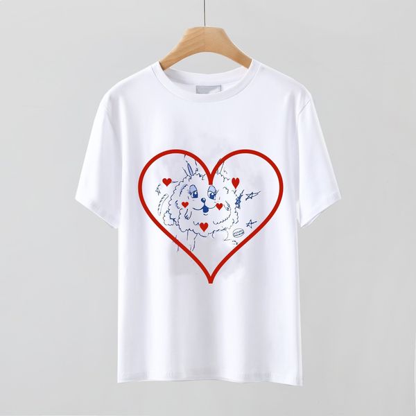 

Breathable pure cotton fashion women's summer trend essential short sleeves, A16
