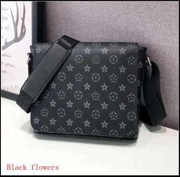 

Mens Shoulder PU leather Designers Messenger Bag Famous Trip Postman Classic Handbag Briefcase Crossbody Good quality Bags, Pink