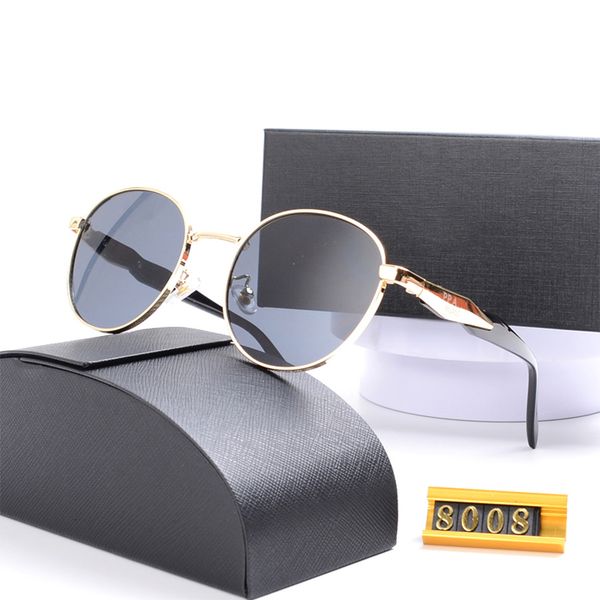 

Men Women Retro Polarized Sunglasses Designer Sunglasses Metal Frame Letter Legs Sunglass Goggle Adumbral Driving Eyeglasses Mens Glasses