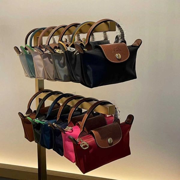 

New Mini Bag Nylon Dumpling Bag Handheld Bag Zero Wallet Handheld Bag can be paired with Shoulder Strap Crossbody Bag purses ladies handbags, Cream