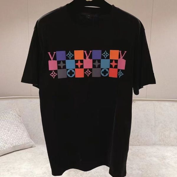 

Mens Designer T Shirts Fashion Black White Short Sleeve Luxury Letter Pattern T-shirt, #18