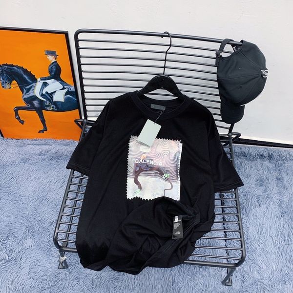 

2024 Summer NEW Cotton Summer Street Mens T-shirt Men Women Short Sleeves Casual Tee, #14