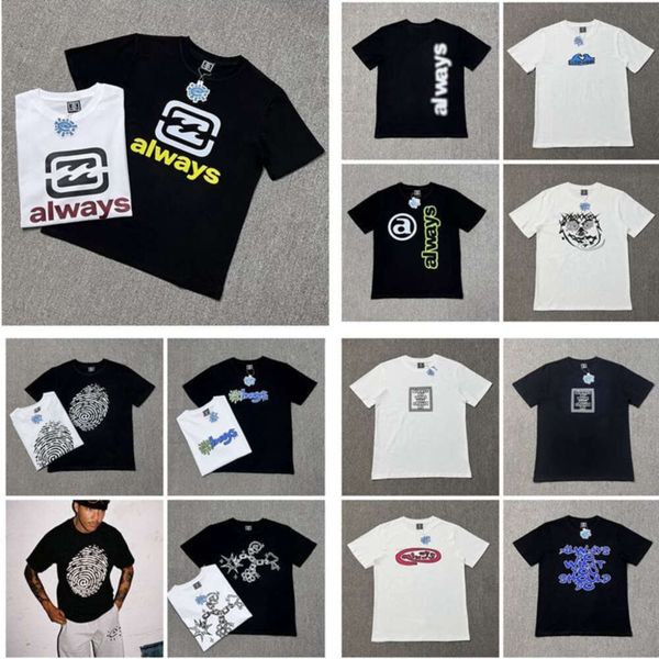 

undefined designers mens t shirt ADW brand women Shirt Tops Tee High quality ladies croptops Casual Clothing Short Sleeve blouse Clothes Joker oversize tees, Black 11