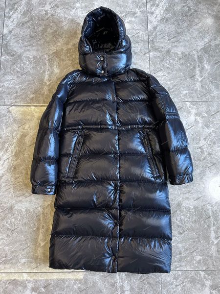 

Designer M2303 Womens Long New Black jackets Mid Length Version Puffer Down Womens Jacket Down Parkas Winter Thick Warm Coats Women