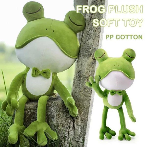

Plush Stuffed Animals Cute Animal Frog Plush Toy Soft Stuffed Doll Toys Frog Doll for Kids Bedtime Cuddly Pillow Cushion Hugs Birthday Gifts Toys s s, White