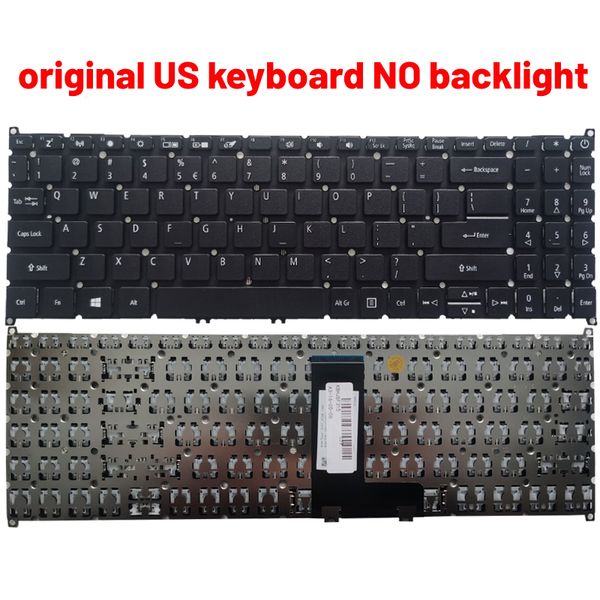 NEW Russian/US/Spanish/Latin laptop keyboard for Acer Aspire S50-51 N18C1 N18Q13 N19C1 N19H1 A315-22 A315-23 A315-23G