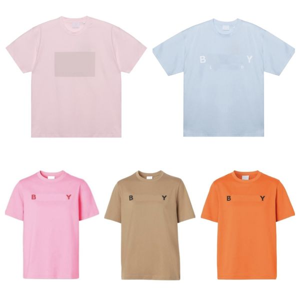 

Designer men's t-shirts fashion women's casual cottons letters print simple tops trendy brand temperament low luxury clothes summer breathable round neck daily wear, No brand white shirts-1