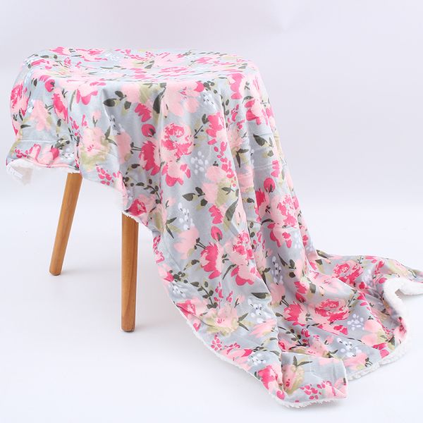 

cross border Lamb Amazon Cartoon Blanket Wholesale Infant and Children's Lamb Plush Blanket Blankets, Multicolor