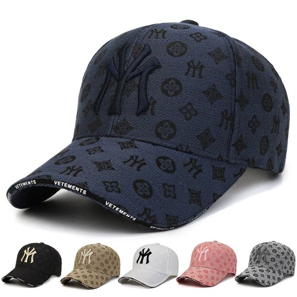 

New Pattern High Quality Letters Embroidery Adjustable Baseball Caps Men and Women Outdoors Sports Cap Adult Fashion Sun Hats, Select