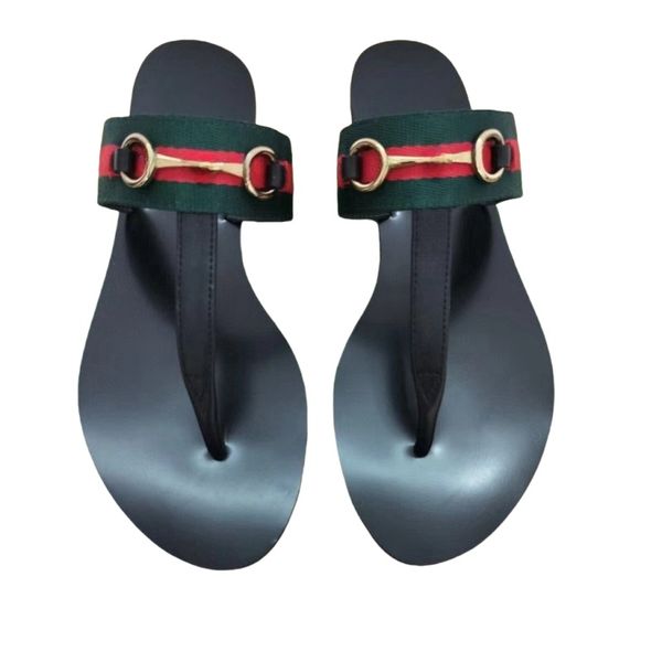 

Fashion beach Europe and the United States pinch foot leather flip-flops foreign trade trend flat-bottom pinch toe sandals for women outside to wear all match Designer, C7