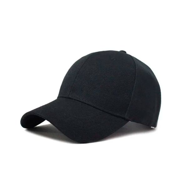 

Black Cap Solid Color Baseball Cap Snapback Caps Casquette Hats Casual Gorras Hip Hop Dad Hats for Men Women Unisex, Red