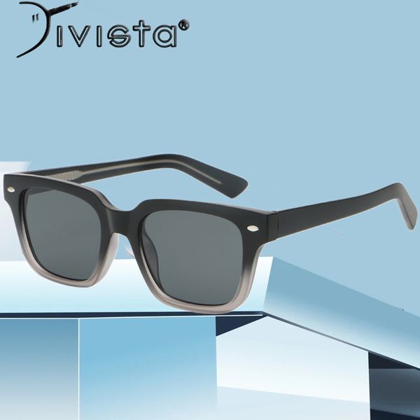 

Black Square Sunglasses Men Square Aviator Sunglasses Fishing Driving Sun Glasses Men Brand Designer S40 IVISTA