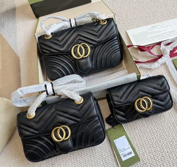 

Designer bag single shoulder crossbody bag chain bag womens mini shoulder backpack crossbody bag fashion Marmont series handbag wallet g1, #8