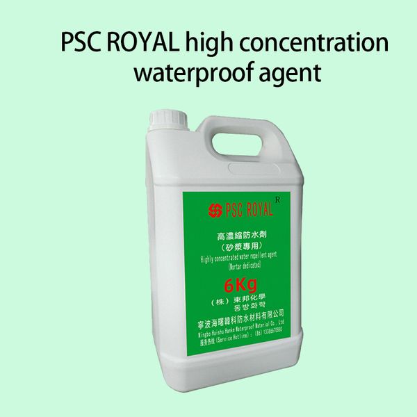 

Waterproof agent colorless and transparent