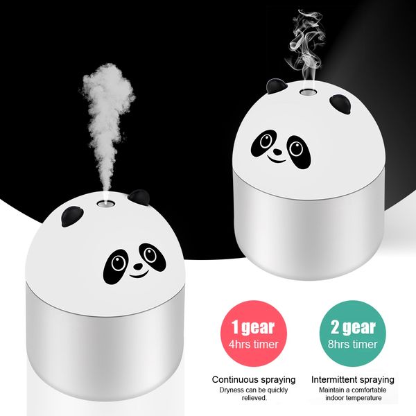 250ml Mini Desktop Humidifier Car Air Humidifie With Colorful Atmosphere Light Aroma Diffuser For Home Bedroom L2674