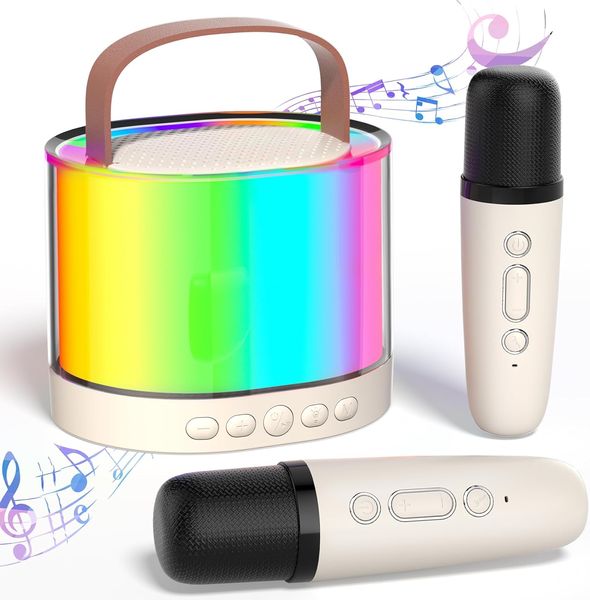 

Karaoke Portable with microphone integrated speaker Mini Bluetooth