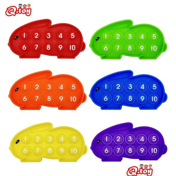

Learning Toys 6Pcs Rabbit Ten-Frame Digital Table Math Toy Education Board Game Teaching Aids For Kids Garten Study 240307 Drop Delive Otstw