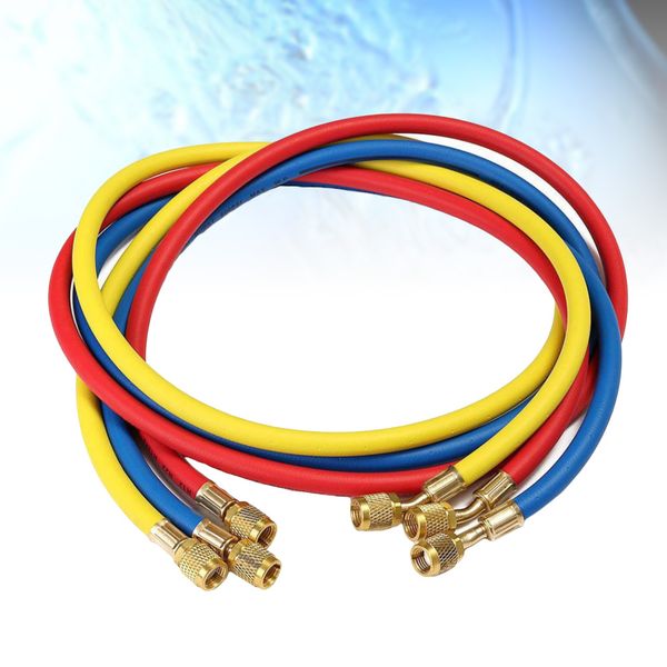 

Inch 60 Car Cooler Refrigerant Hoses Accessories Automotive Hvac Gauge Hose Portable Hose Air Conditioner Hose Tricolor