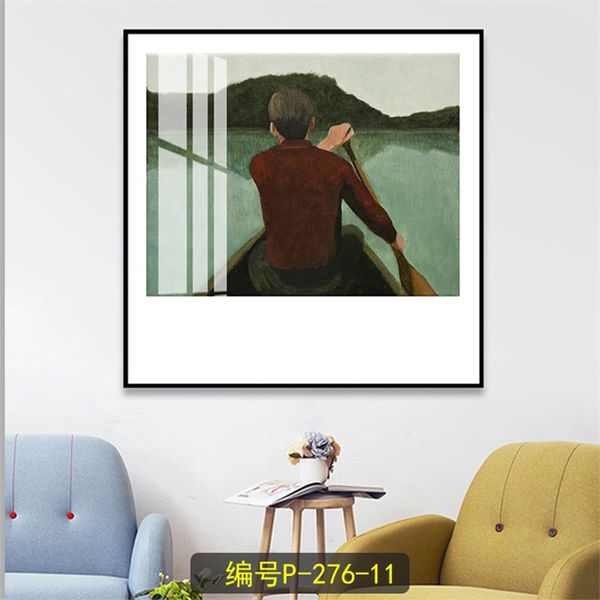 

Wall Art Home Decoration Hanging Painting Modern Light Luxury Decorative Painting Living Room Dining Room Hanging Painting with Frame Customizable Size