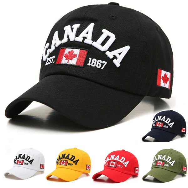 

New Summer Men's Baseball Cap Hip Hop Embroidery Letter Canada Cap Ladies Men's Snapback Gorras Hombre Hat Casual Hip-hop Hat, Blue