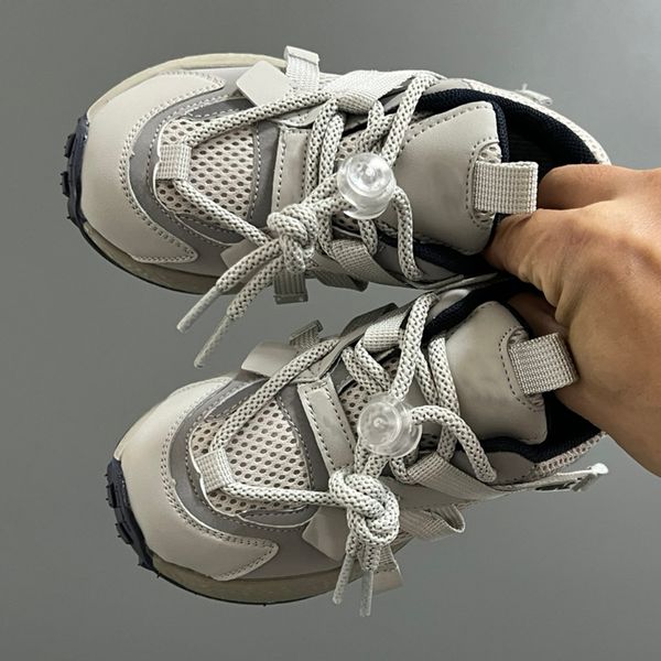 

Kids shoes sneakers spring autumn children shoe boys girls breathable Mesh kids baby youth casual trainers toddlers infants fashion athletic sneaker, Gray