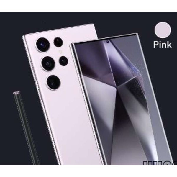 

S24 Ultra New Global Version 5G AI Flagship Smart Gaming Phone S24 Ultra Titanium Gray 12+256GB pink, Purple