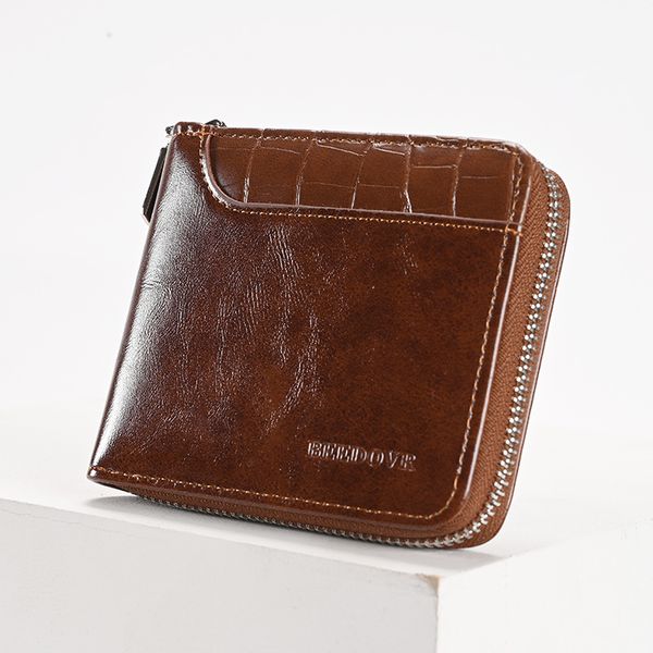 

High quality men designers classic styles fashionable handheld wallets horizontal anti-theft multiple card slots RFID cross-border foreign trade wholesale, Black