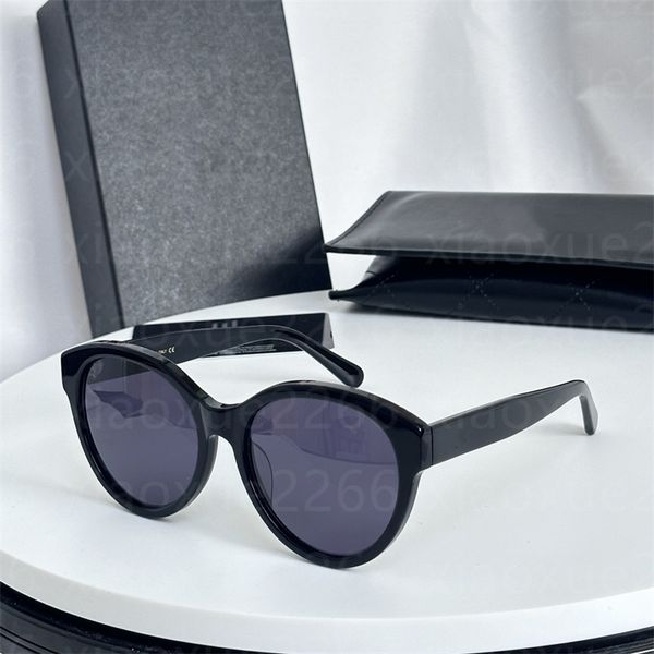 

womens Sunglasses channel sunglasses round frame sunglasses man Designer retro luxury eyeglasses UV400 high quality famous fashionable glasses with box