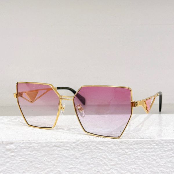 

Fashionable classic design polarized luxury sunglasses for male and female pilots UV400 glasses metal frame unique triangular design lenses PR2402
