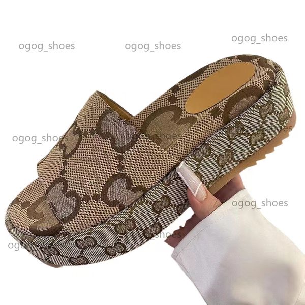 

Designer slippers sandals rubber thick soled fabric slippers summer fashion hot selling letter slippers unisex slippers for men and women, # 13