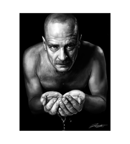 

Breaking Bad Poster Walter White Black And White Wall Art Decoration Poster Canvas Print