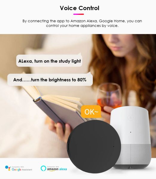 Tuya IR Smart Remote Control WiFi Universal Home Gadgets For 2025 TV new DVD AUD Alexa Google Life